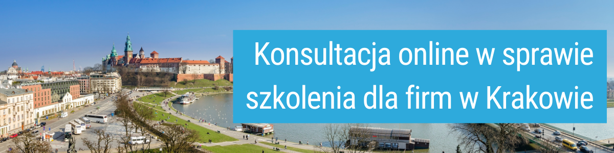 Konsultacja online w sprawie szkolenia dla firm Kraków