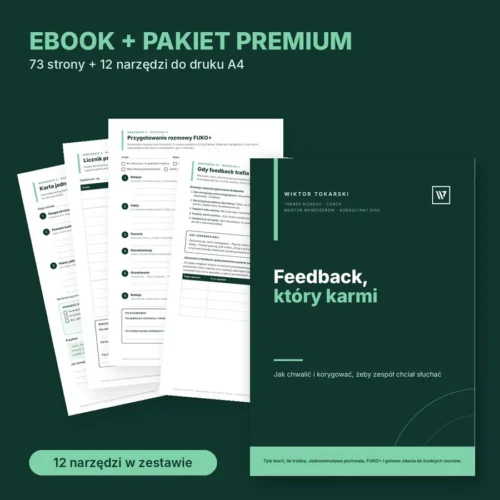 Feedback, który karmi – ebook i pakiet premium z 12 narzędziami do druku