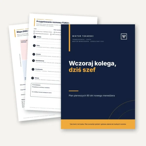 Wczoraj kolega, dziś szef – ebook dr. Wiktora Tokarskiego